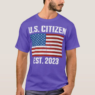 Camiseta Ciudadano estadounidense 2023 con por nueva ciudad