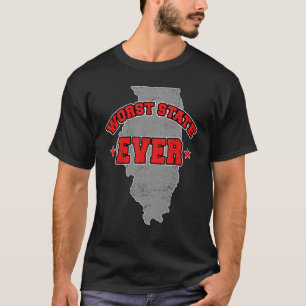 Camiseta Ciudadano estadounidense orgulloso del mapa de tie