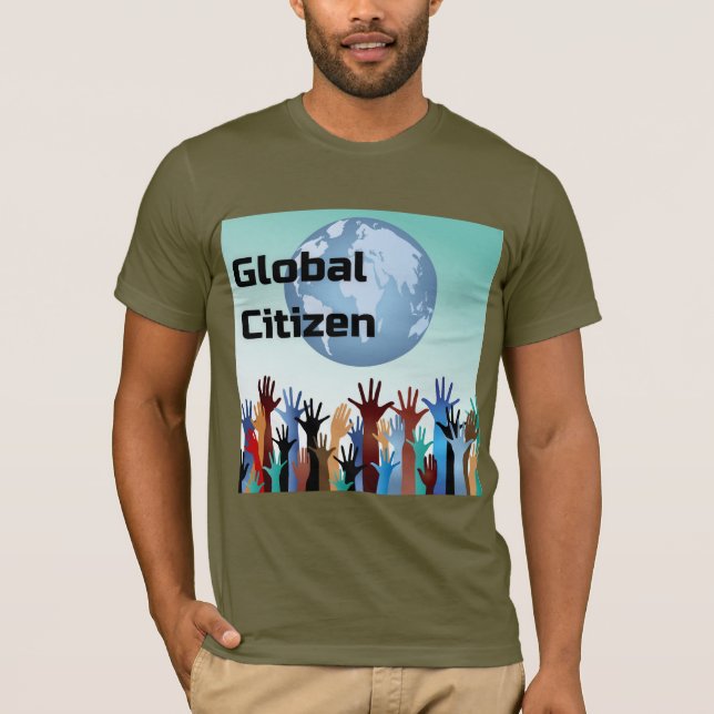 Camiseta ciudadano global (Anverso)