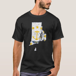 Camiseta Ciudadano Orgulloso de Estados Unidos Mapa afligid