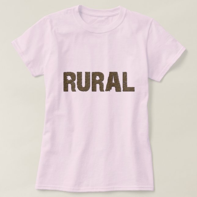 Camiseta Ciudadano rural (Diseño del anverso)
