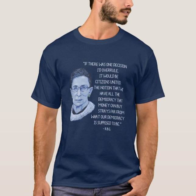 Camiseta Ciudadanos RBG unidos (Anverso)