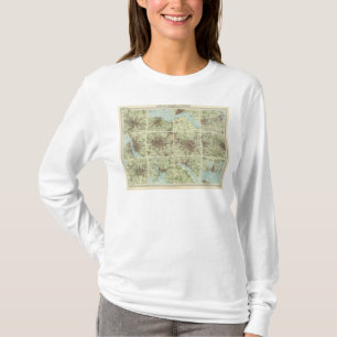 Camiseta Ciudades de Inglaterra y de Escocia en una escala