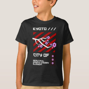 Camiseta Ciudades de Japón - Ciudad de Kyoto - Florecimient