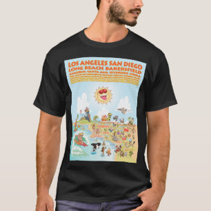 Camiseta Ciudades del Sur de California