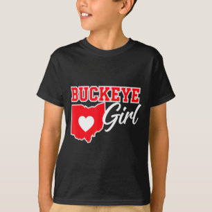 Camiseta Ciudades EEUU Buckeye Chica Ohio Hogar Corazón Est