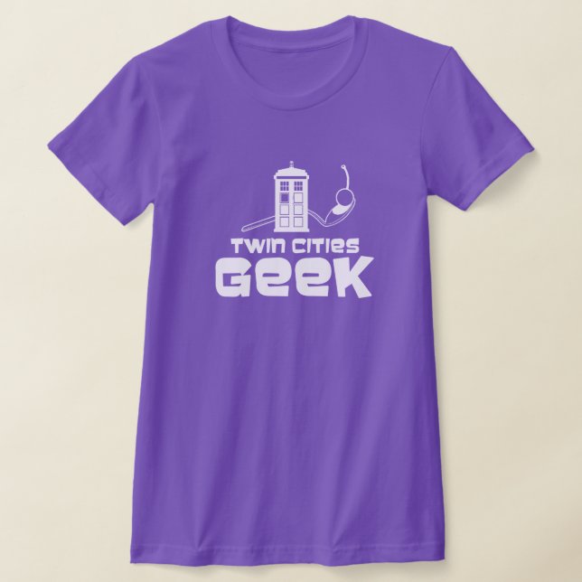 Camiseta Ciudades gemelas Geek T-Shirt (Abierto) (Distribución)
