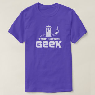 Camiseta Ciudades Gemelas Geek T-Shirt (Unisex)