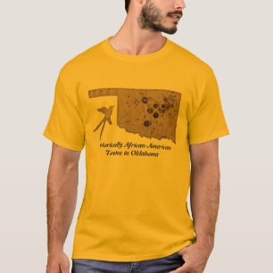Camiseta Ciudades históricamente afroamericanas en Oklahoma