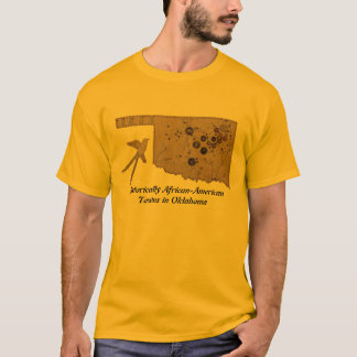 Camiseta Ciudades históricamente afroamericanas en Oklahoma