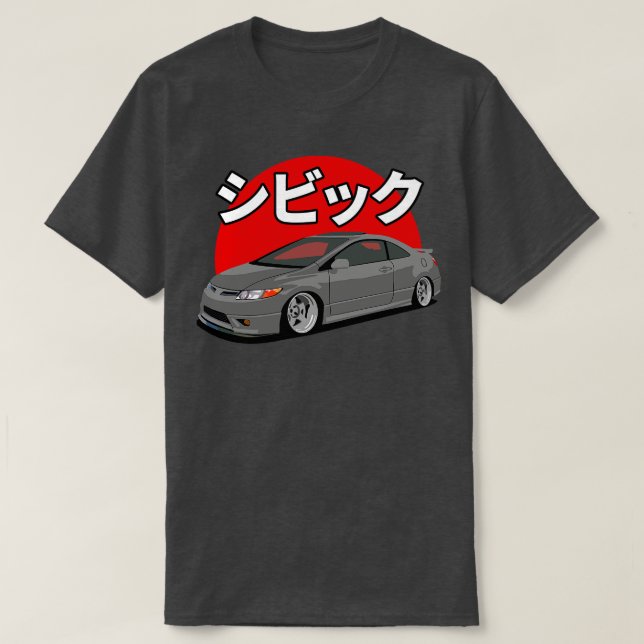 Camiseta Civic Si 8gen (Diseño del anverso)