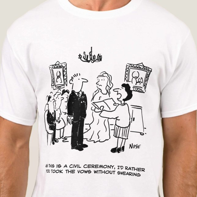 Camiseta Civil Wedding Ceremony at a Registry Office (Subido por el creador)