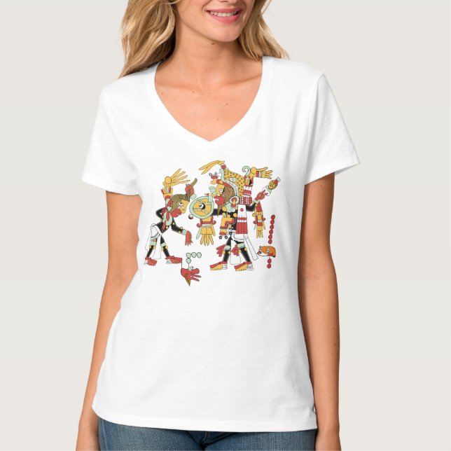 Camiseta Civilización maya (Anverso)