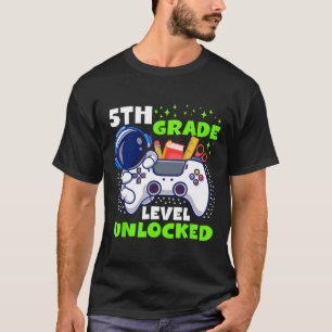 Camiseta Ck Regreso a Clases Nivel 5to Grado Desbloqueado C
