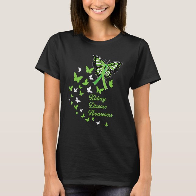 Camiseta Ckd Sensibilización sobre Enfermedades Renales Rib (Anverso)
