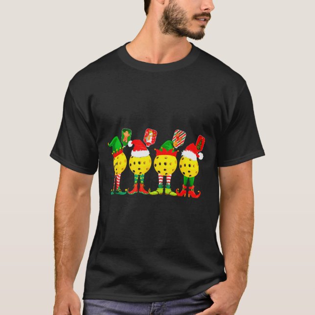 Camiseta Ckleball Players Christmas Holiday Merry Christmas (Anverso)