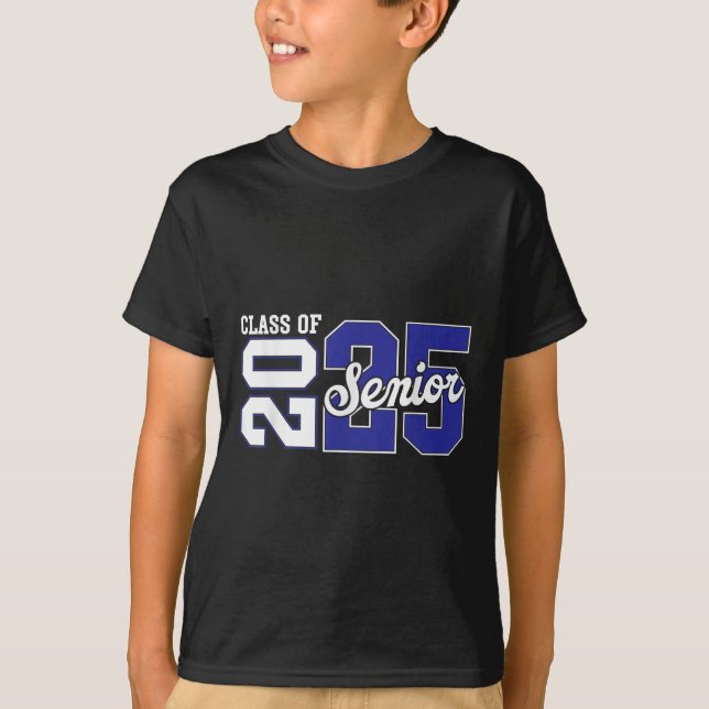 Camiseta Cl De 2025 Graduación Superior De 2025 Año 2025 (Anverso)