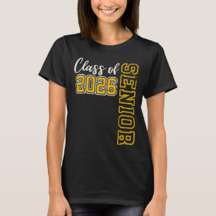 Camiseta Cl De 2026 Graduación De Secundaria De 26 Años De 