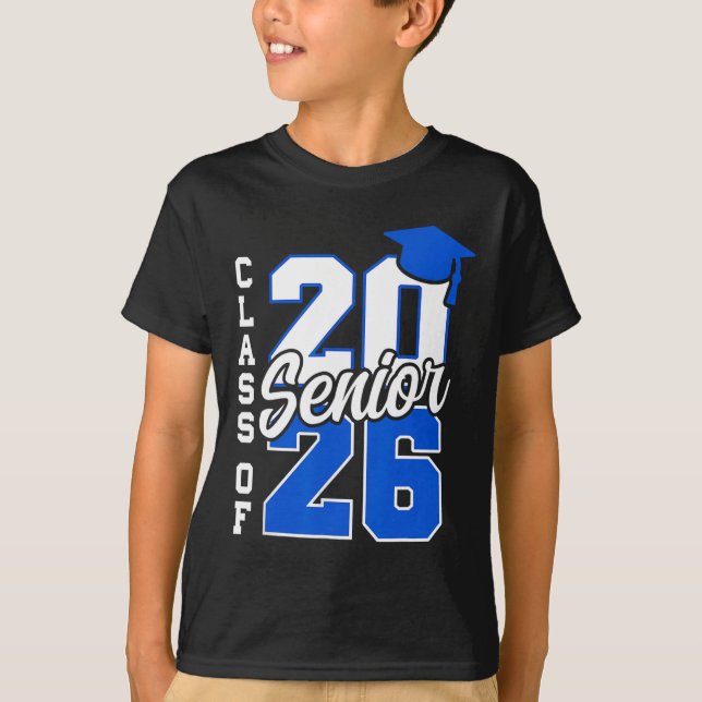 Camiseta Cl De 2026 Senior 2026 Ck A La Escuela 2025 Gradua (Anverso)