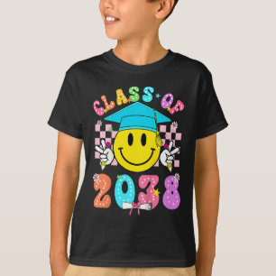 Camiseta Cl De 2038 Cara Sonriente Primer Día De Escuela Pa