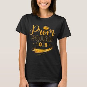 Camiseta Cl De Graduación De Escuadrón De Prom De 2025 Fies