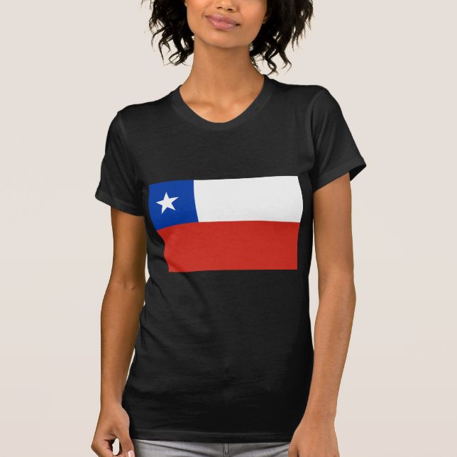 Camiseta CL de la bandera de Chile (Anverso)