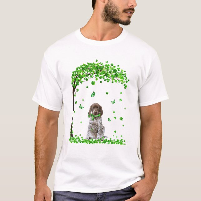 Camiseta Cl de Shamrock verde irlandés (Anverso)