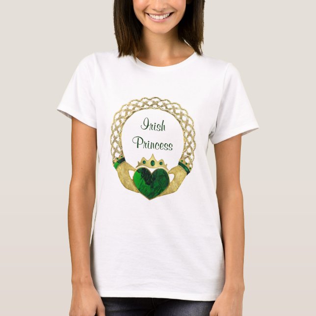 Camiseta Claddagh Princess (Anverso)