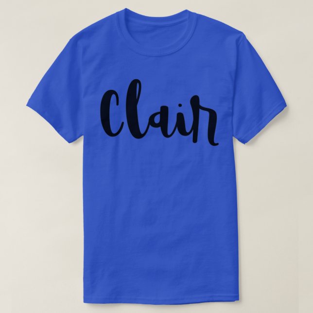 Camiseta Clair (Diseño del anverso)