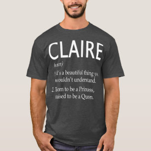 Camiseta Claire Name Gift 2