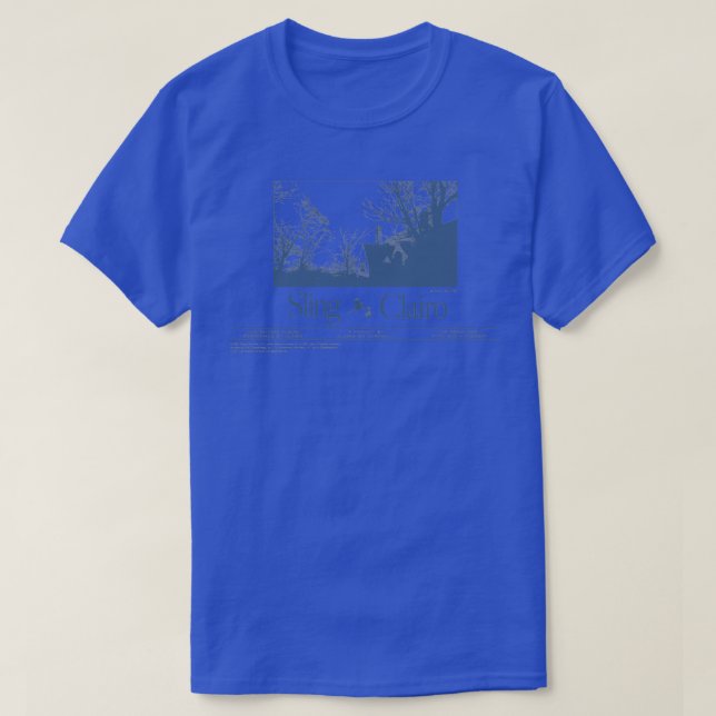 Camiseta Clairo Sling Merch (Diseño del anverso)