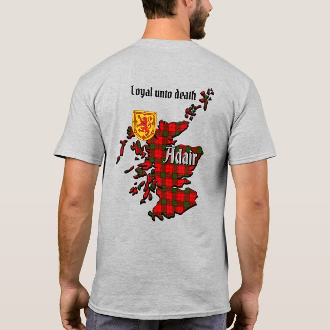 Camiseta Clan Adair  (Reverso)