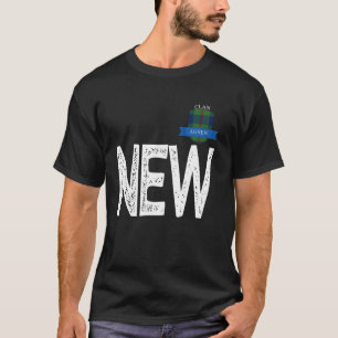 Camiseta Clan Agnew N y E y letra W Matanza familiar
