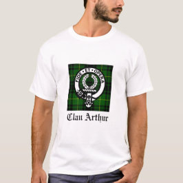 Camiseta Clan Arthur Escudo Badge & Tartán