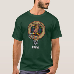 Camiseta Clan Baird Escudo sobre Tartán