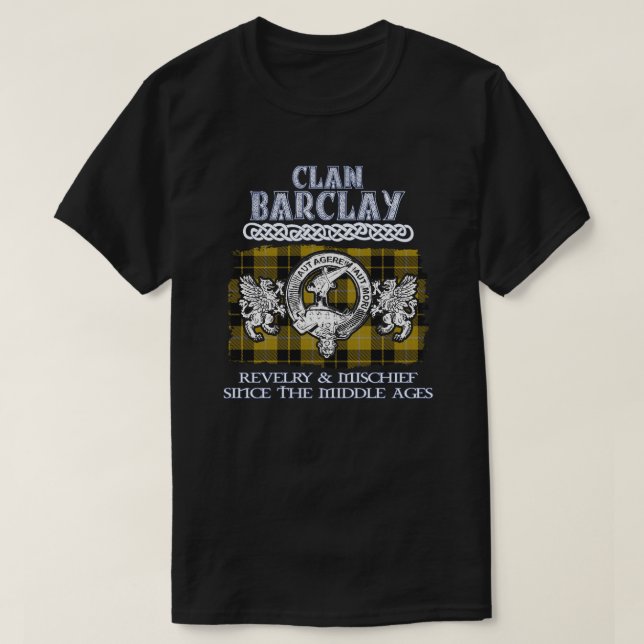 Camiseta Clan Barclay escudo Clanes escoceses Apellido esco (Diseño del anverso)