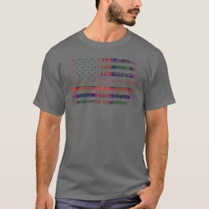 Camiseta Clan Belshes escoceses tartán escocés kilt de la b