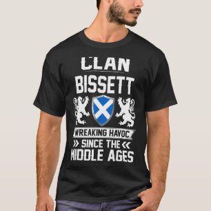 Camiseta Clan Bissett Escocesa Clan Scotland Wreakin