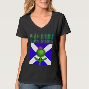 Camiseta Clan Bowie Tartan Escocia Nombre De Familia Scotla