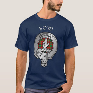 Camiseta Clan Boyd Escudo y Tartán