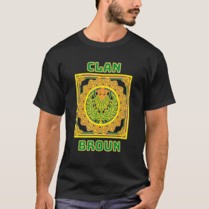 Camiseta Clan Broun Scottish Celtic Thistle
