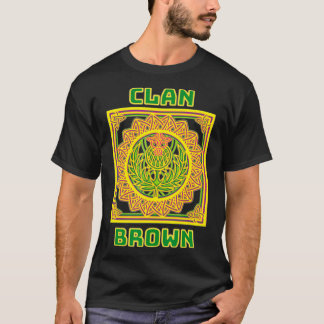Camiseta Clan Brown Scottish Celtic Thistle