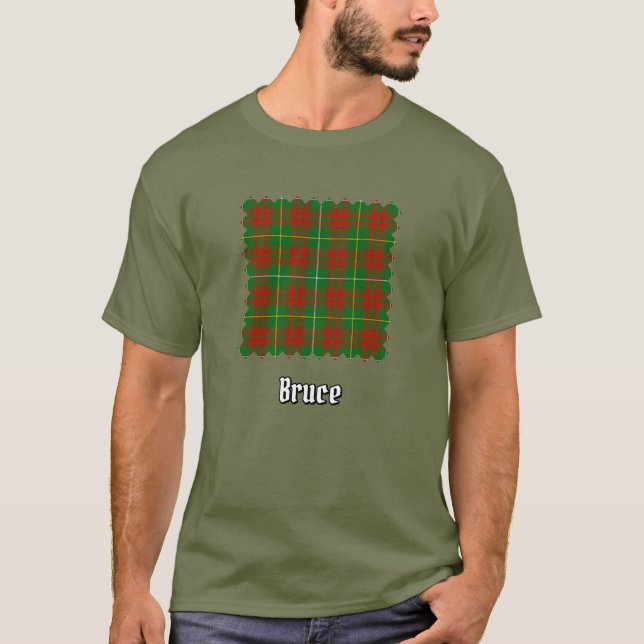 Camiseta Clan Bruce Hunting Tartan (Anverso)
