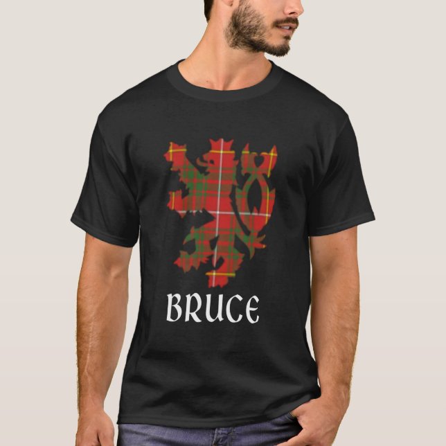 Camiseta Clan Bruce Tartan Scottish Family Name Scotland Pr (Anverso)