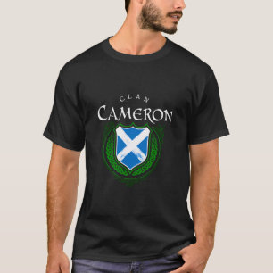 Camiseta Clan Cameron Apellido Scottish Clan Scotland Flag