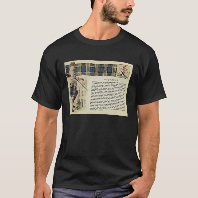 Camiseta Clan Colquhoun Vintage (Anverso)