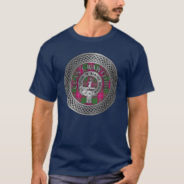 Camiseta Clan Crawford Escudo y Tartan Knot