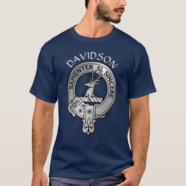 Camiseta Clan Davidson Escudo (Anverso)