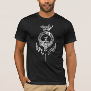 Camiseta Clan Davidson Thistle Escudo
