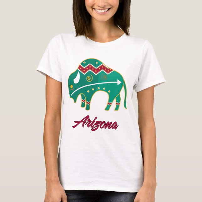 Camiseta Clan de búfalo AZ 2 (Anverso)